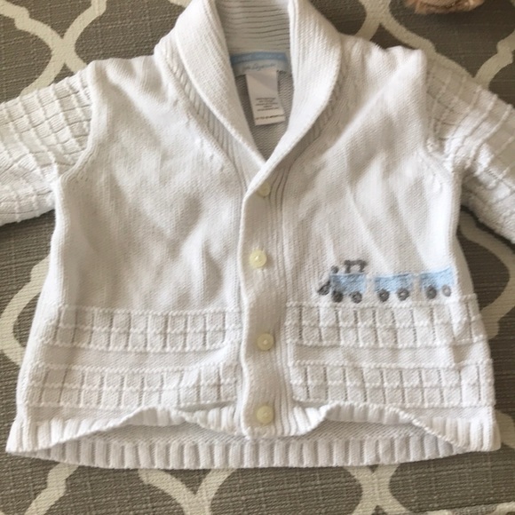Janie and Jack Other - Janie and Jack train sweater size 12-18Months